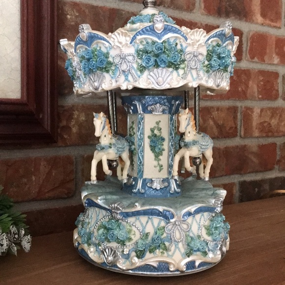 💙 Rare Vintage 1970’s Victorian Large Carousel Horse - Picture 10 of 17